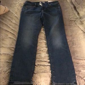 Loft Curvy Straight Leg Jeans